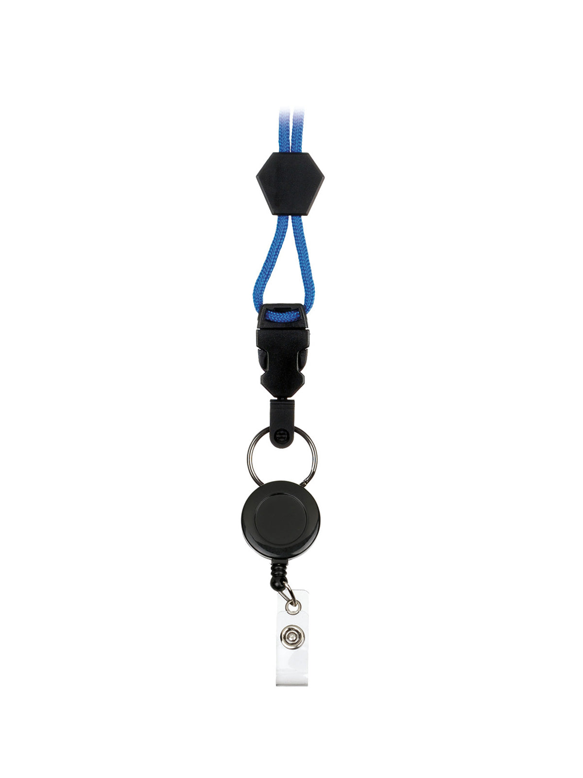 Retractable Neck Lanyard - 6053 - Royal