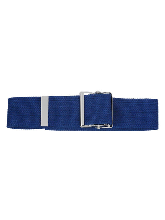 Cotton Gait Belt with Metal Buckle - 621 - Royal