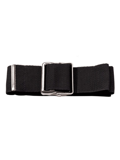 Nylon Gait Transfer Belt with Metal Buckle - 623 - Black