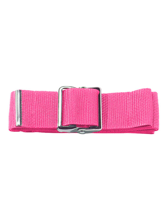 Nylon Gait Transfer Belt with Metal Buckle - 623 - Hot Pink