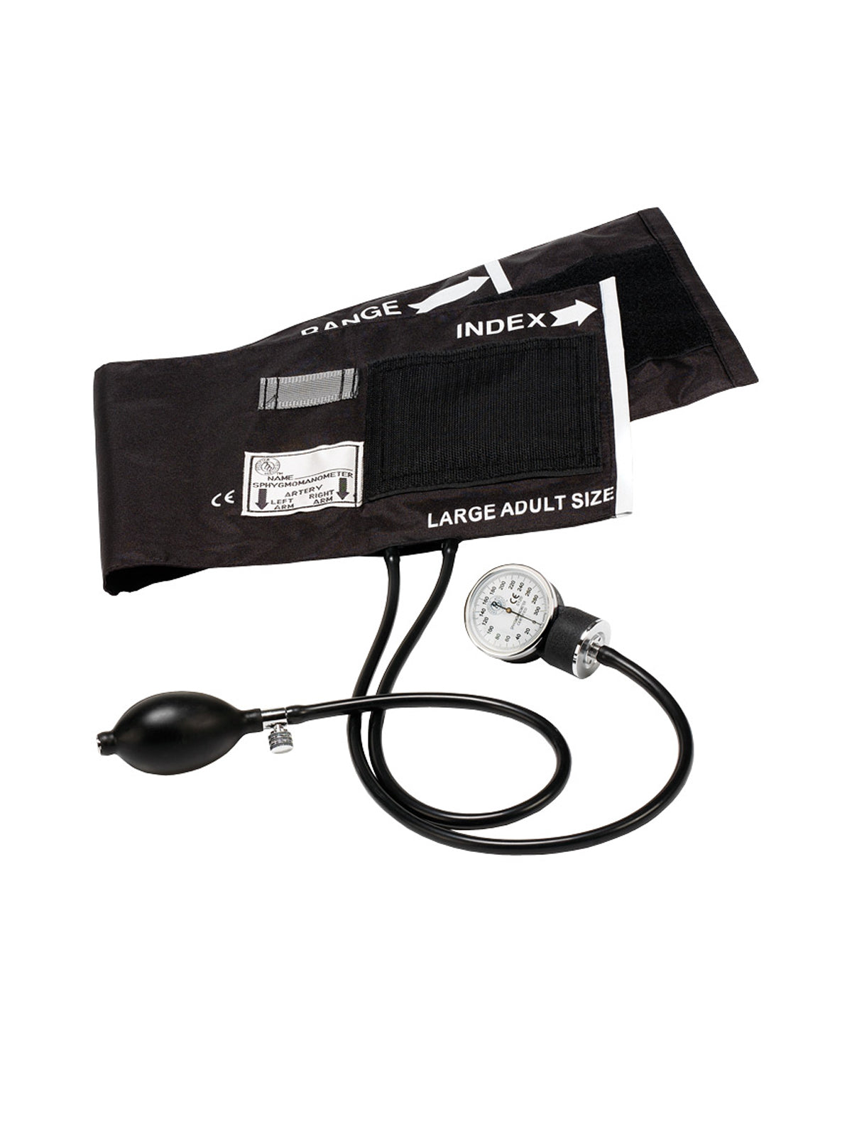 Basic Large Adult Aneroid Sphygmomanometer - 70OB - Standard