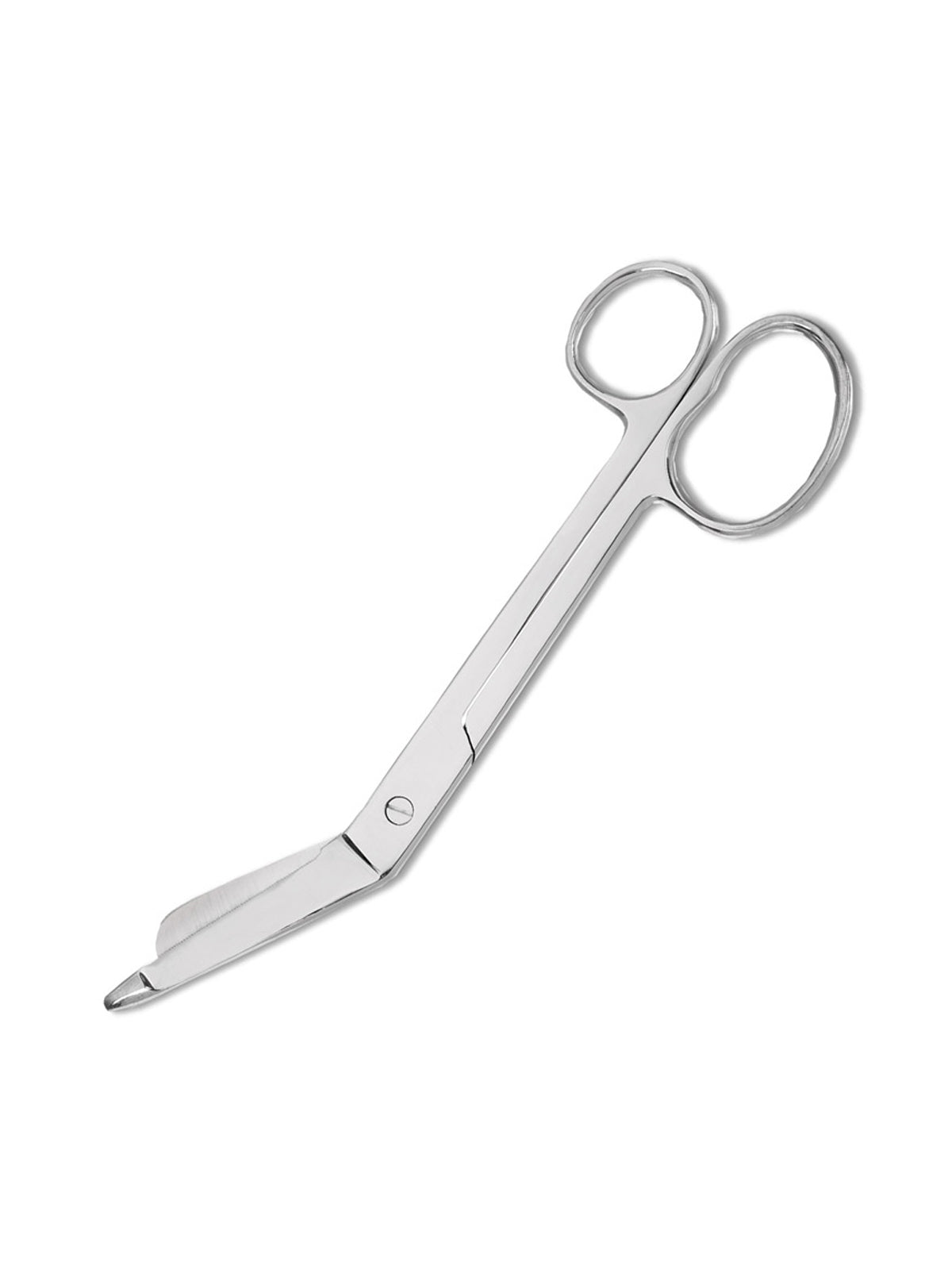 7.25" Bandage Scissors with One Large Ring (Serrated Blades) - 73SR - Standard