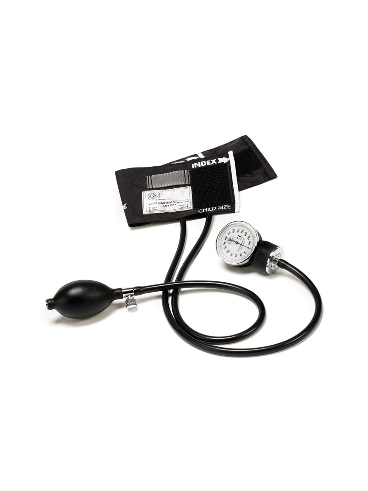 Pediatric Cotton Cuff Aneroid Sphygmomanometer - 80PED - Standard