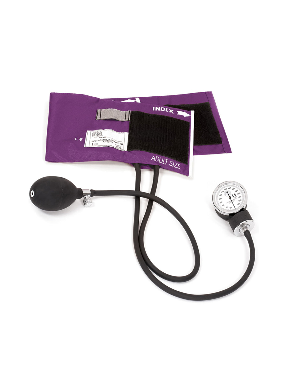 Premium Adult Aneroid Sphygmomanometer - 82 - Purple