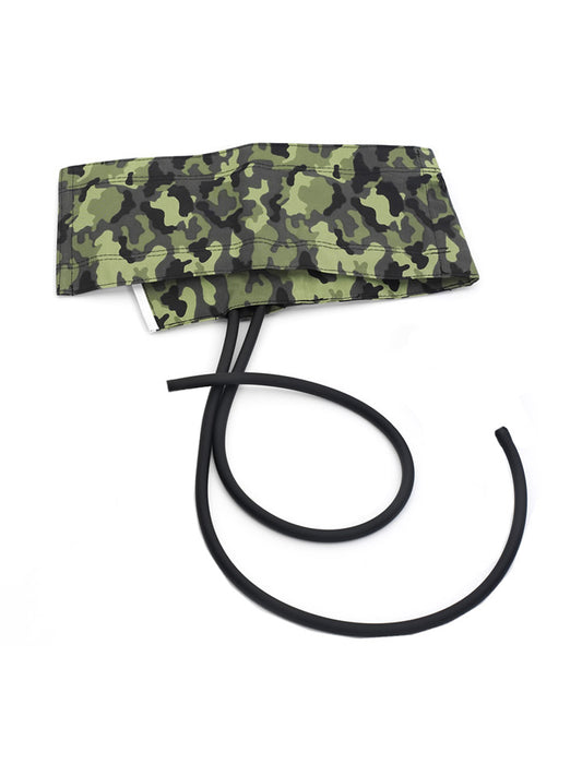 Adult Nylon Cuff and Bladder - 82CB - Green Camouflage