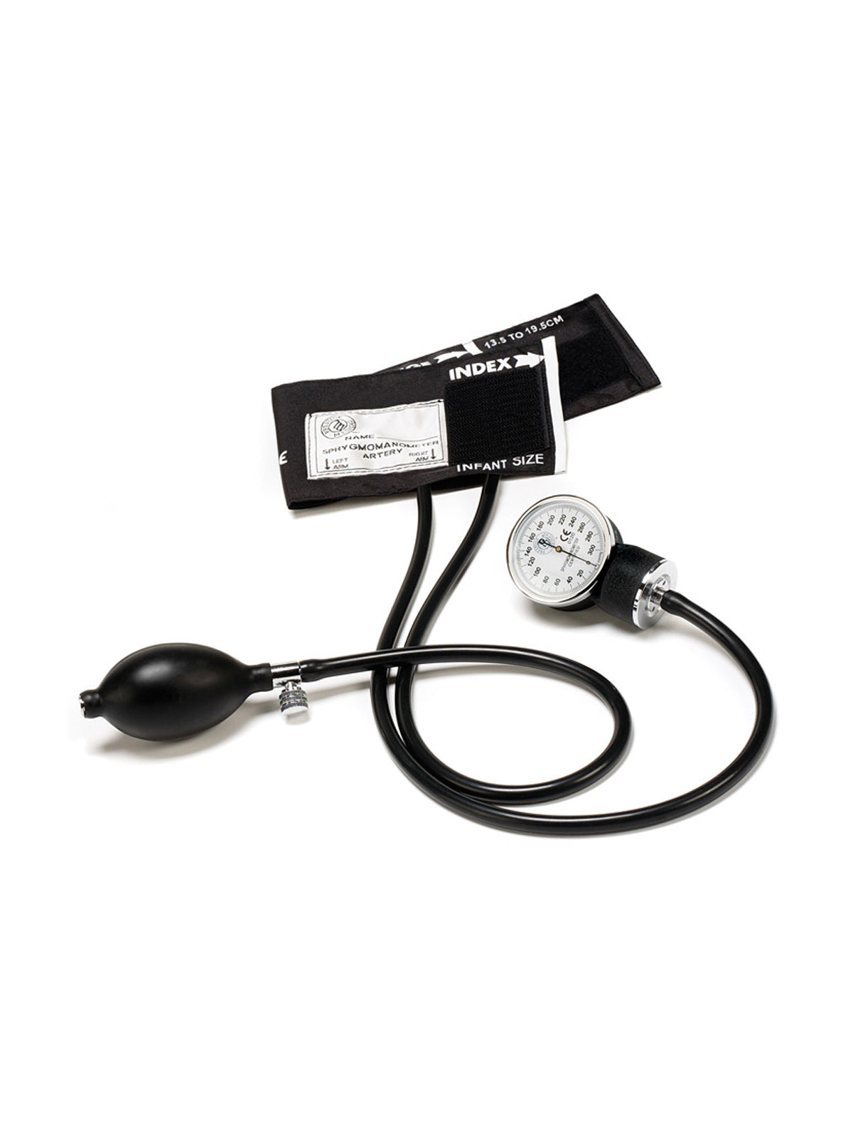 Premium Infant Aneroid Sphygmomanometer - 82INF - Black