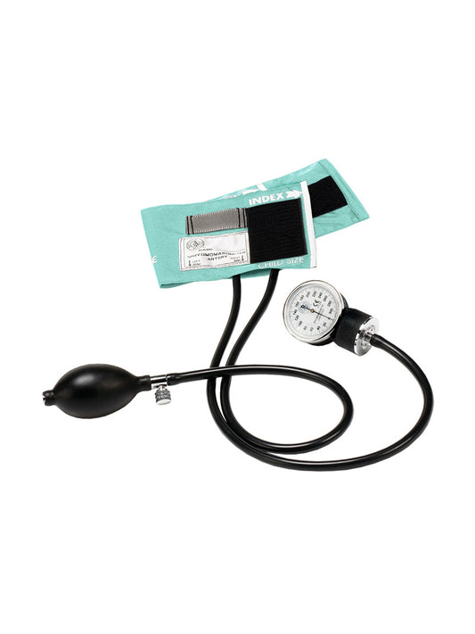 Premium Pediatric Aneroid Sphygmomanometer - 82PED - Aqua Sea