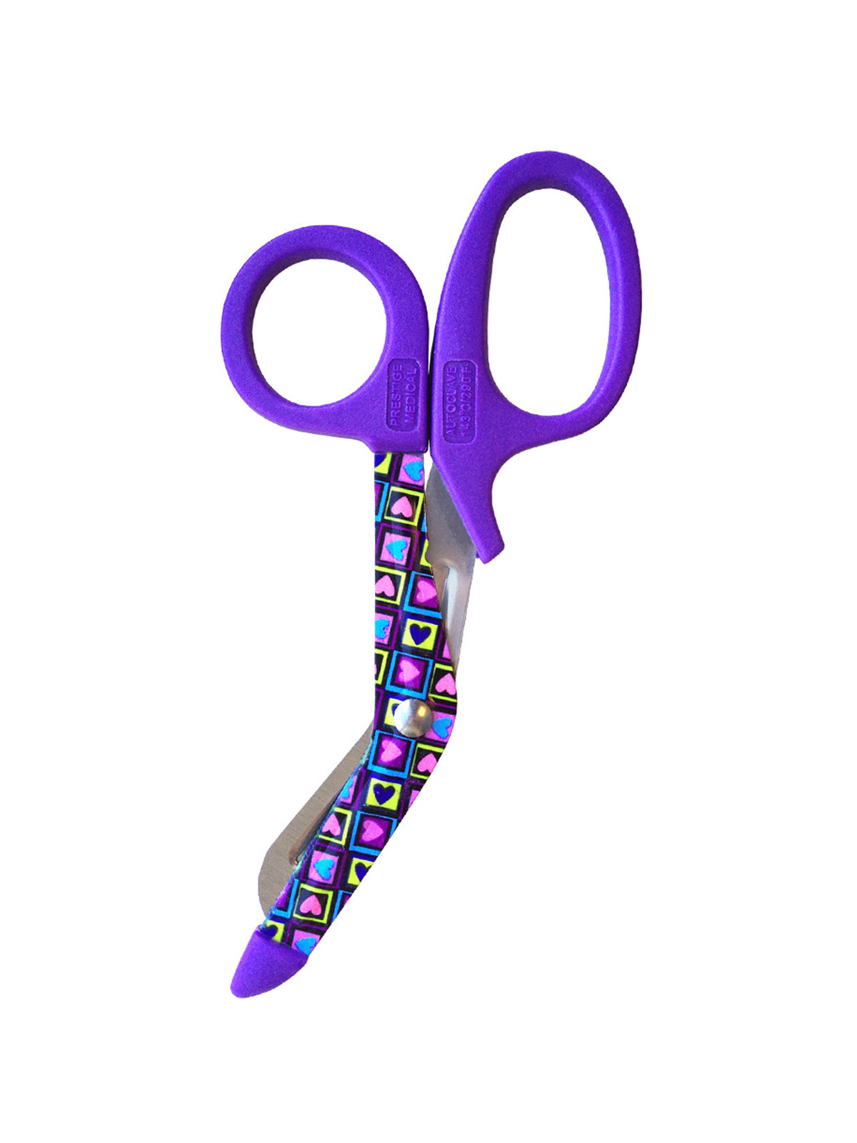 5.5" StyleMate Utility Scissors - 871 - Four Square Hearts