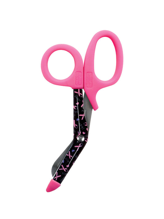 5.5" StyleMate Utility Scissors - 871 - Pink Ribbons Black