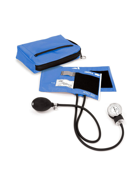 Premium Aneroid Sphygmomanometer & Carrying Case - 882 - Ciel Blue