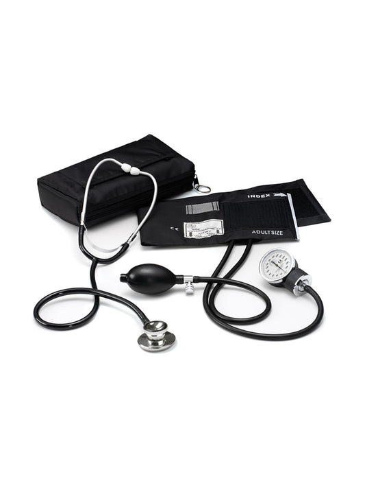 Basic Aneroid Sphygmomanometer - Dual Head Kit - A1104 - Standard