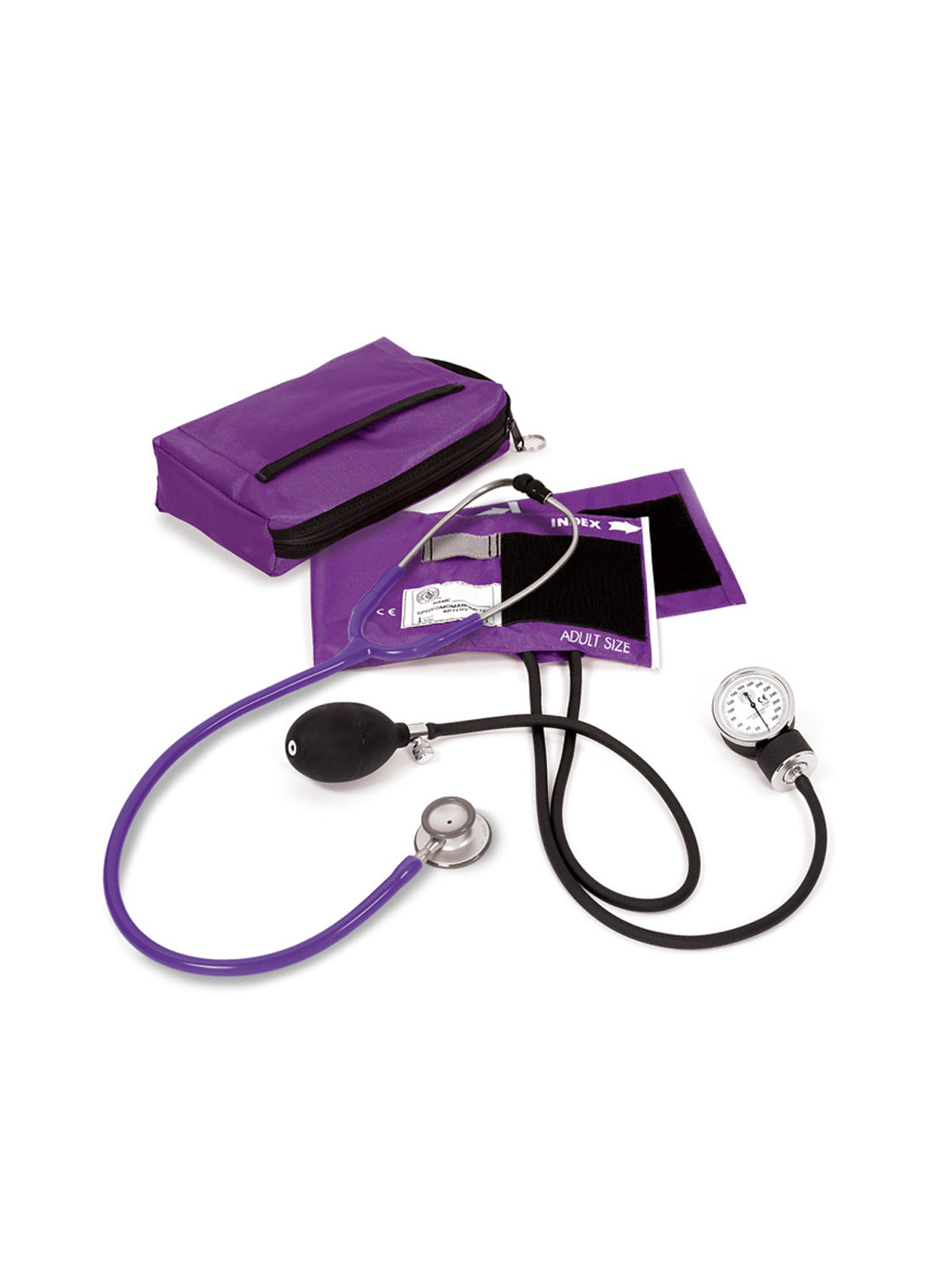 Aneroid Sphygmomanometer / Clinical Lite™ Kit - A121 - Purple