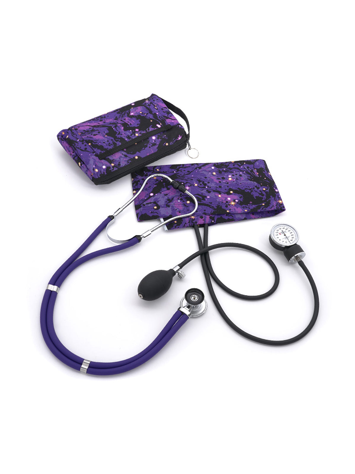 Aneroid Sphygmomanometer / Sprague-Rappaport Kit - A2 - Galaxy Purple