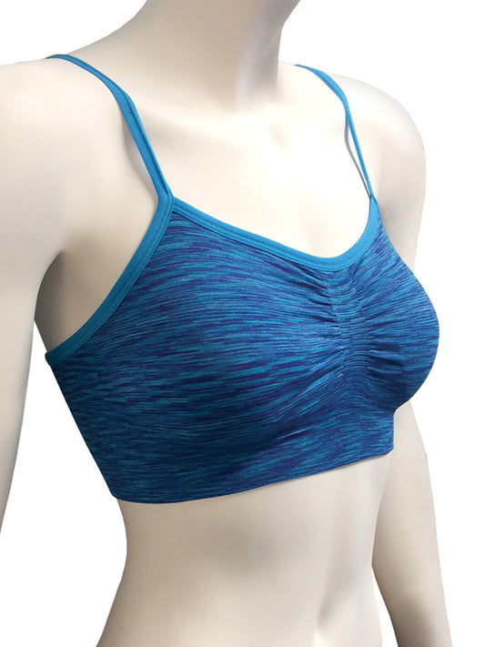 Fitted Sports Bra - B60 - Blueberry