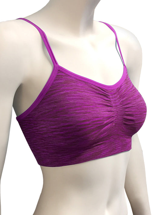 Fitted Sports Bra - B60 - Raspberry