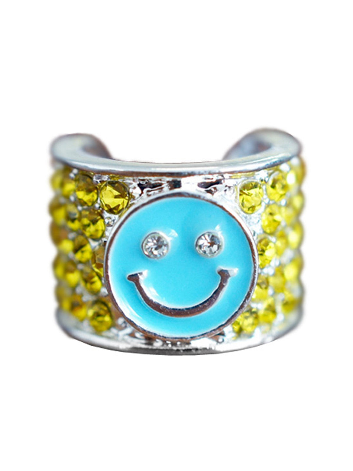 CharMED™ Crystal Stethoscope Charms - CEG0001 - Smiley Face