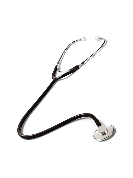 Single Head Stethoscope (Clamshell) - S106 - Black