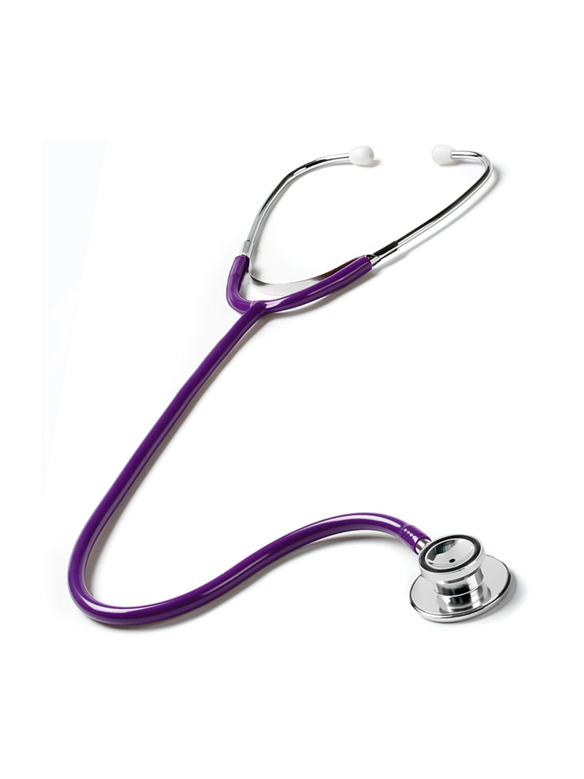 Dual Head Stethoscope (Clamshell) - S108 - Purple