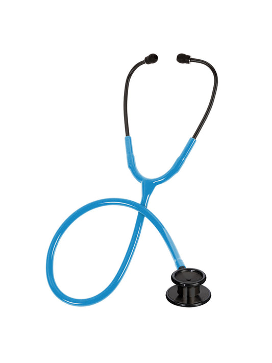 Clinical I® All Stainless Steel Stethoscope (Clamshell) - S126 - Stealth Neon Blue