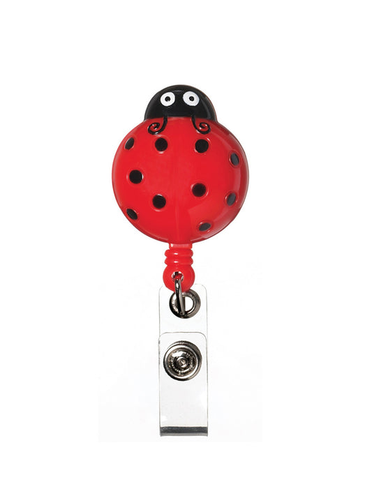 Deluxe Retracteze ID Holder - S14 - Lady Bug