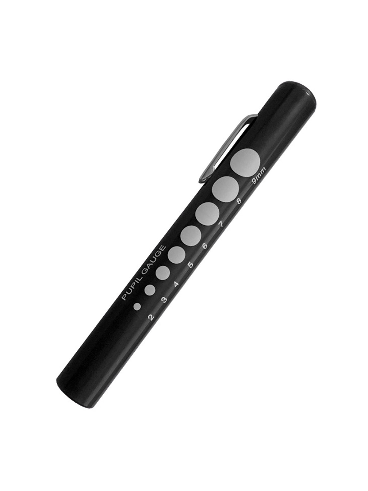 Pupil Gauge Disposable Penlight - S210 - Black