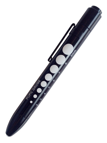 Soft LED Pupil Gauge Penlight - S214 - Black