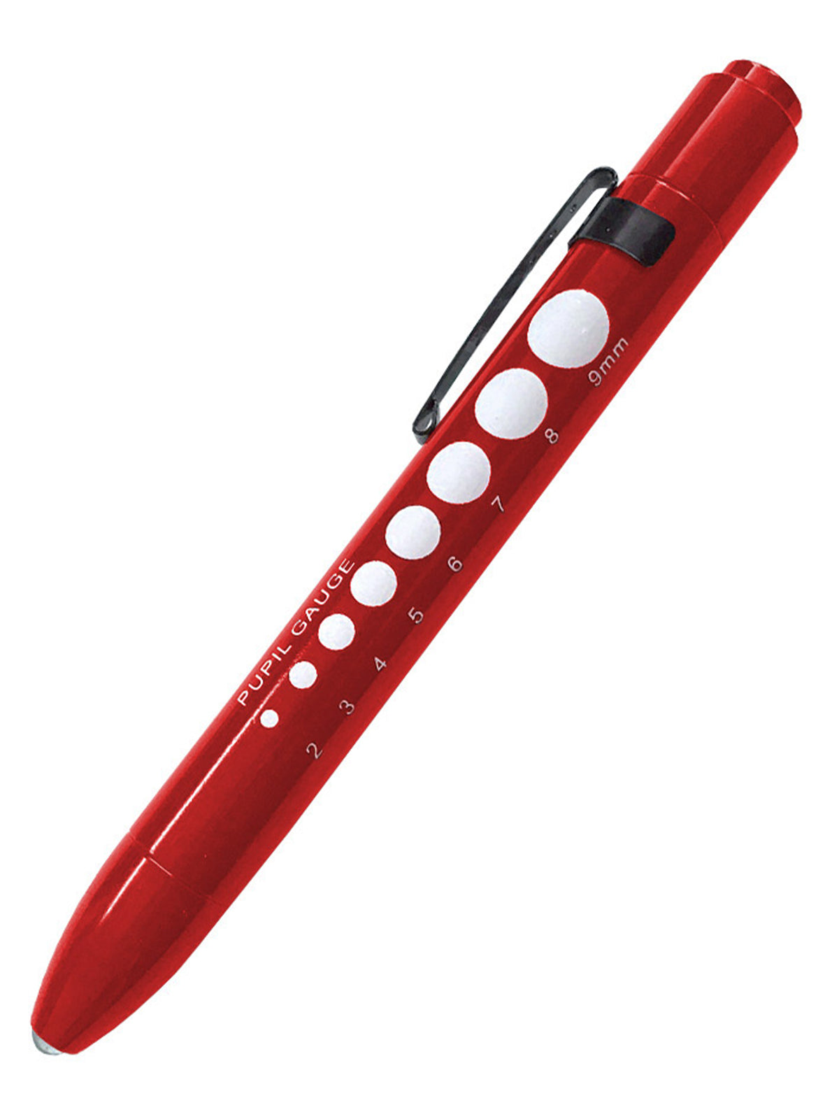 Soft LED Pupil Gauge Penlight - S214 - Red