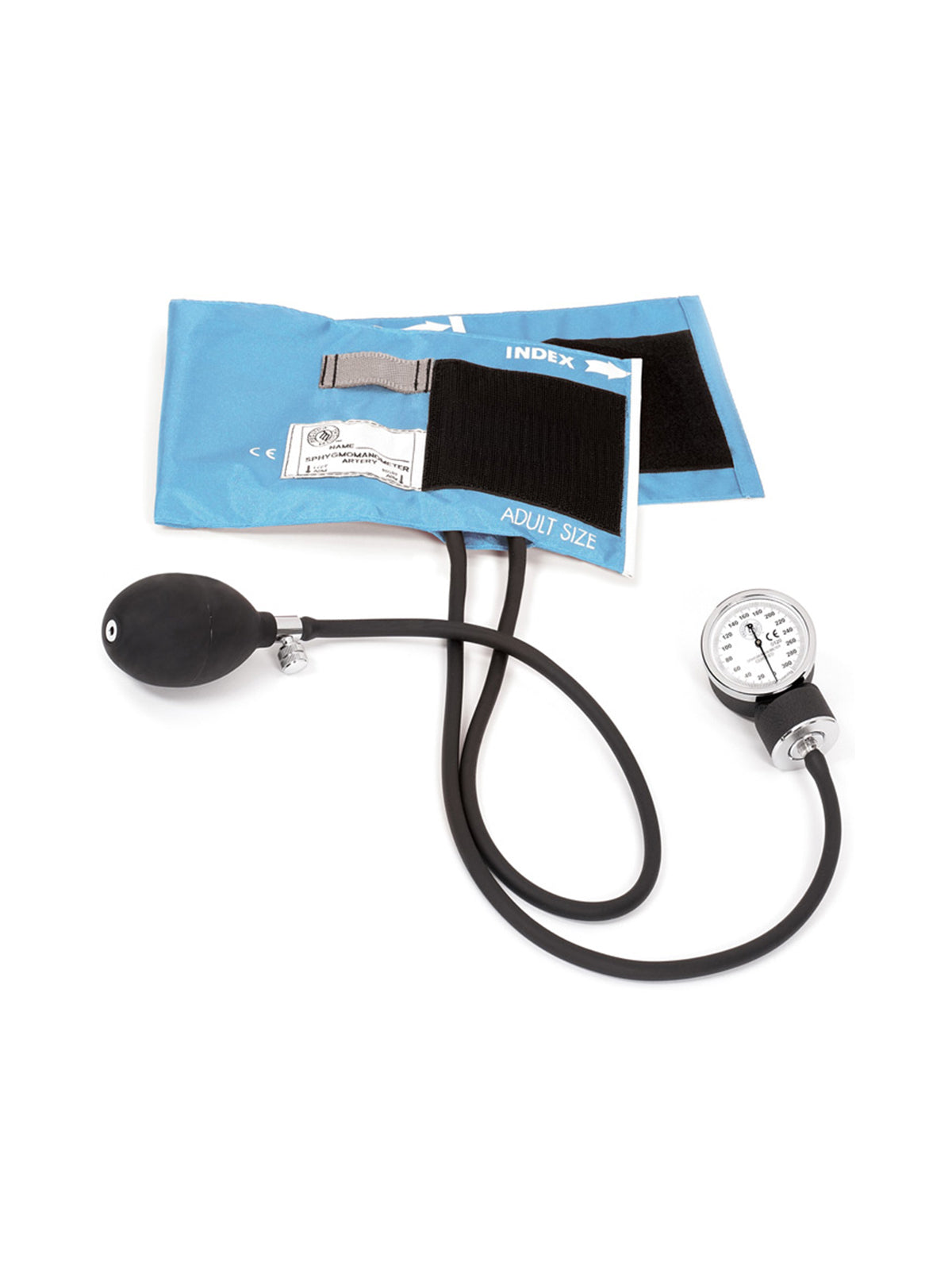 Standard Adult Aneroid Sphygmomanometer (Clamshell) - S79 - Ciel Blue