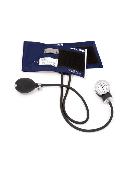 Standard Adult Aneroid Sphygmomanometer (Clamshell) - S79 - Navy