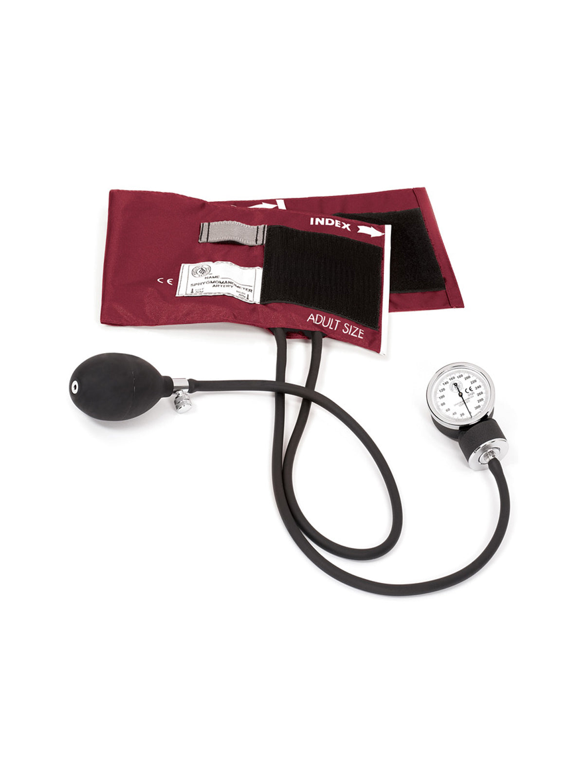 Premium Aneroid Sphygmomanometer (Supernova) - S82 - Burgundy