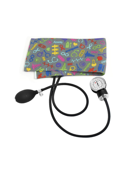 Premium Aneroid Sphygmomanometer (Supernova) - S82 - Medical Symbols Pewter