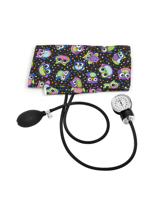 Premium Aneroid Sphygmomanometer (Supernova) - S82 - Party Owls Black