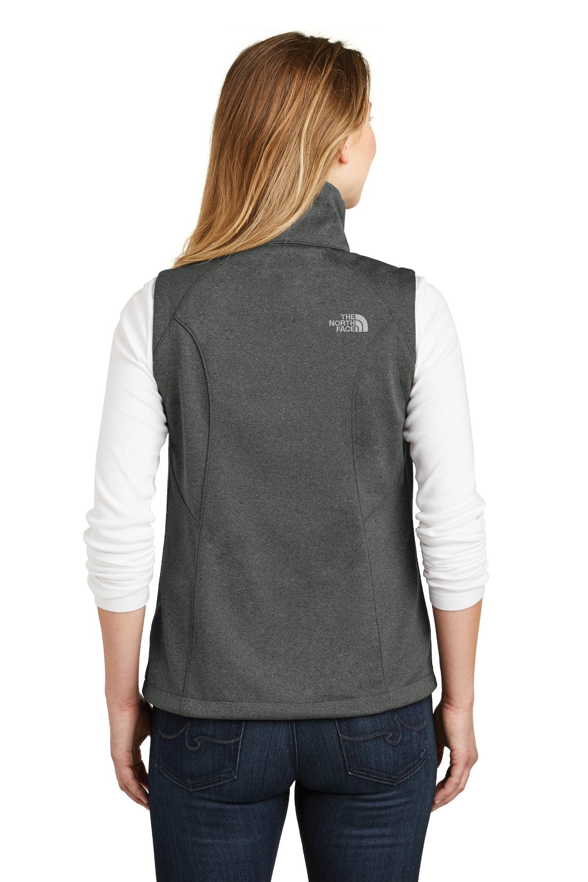 Women's Soft Shell Vest - NF0A3LH1 - TNF Dark Grey Heather