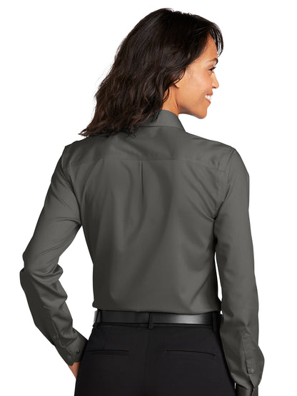 Button Up Twill Shirt - RH79 - Grey Steel