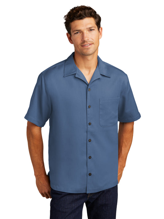 Men's Easy Care Camp Shirt - S535 - Blue