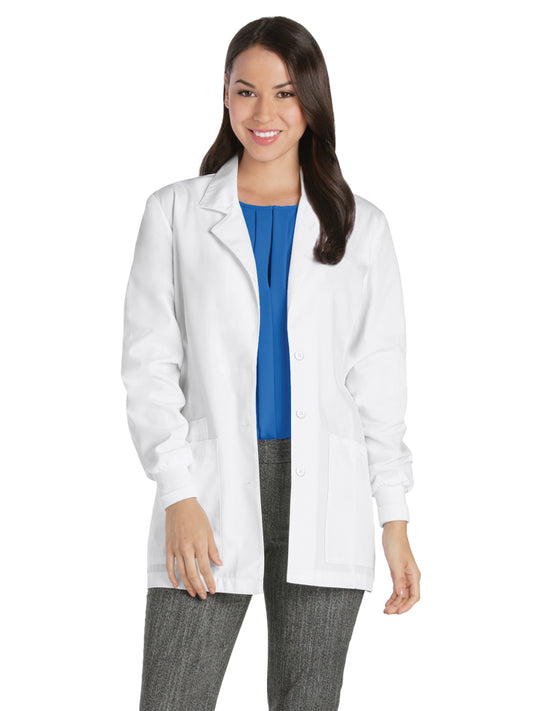 Women's Three-Pocket 30" Consultation Lab Coat - 1302 - White