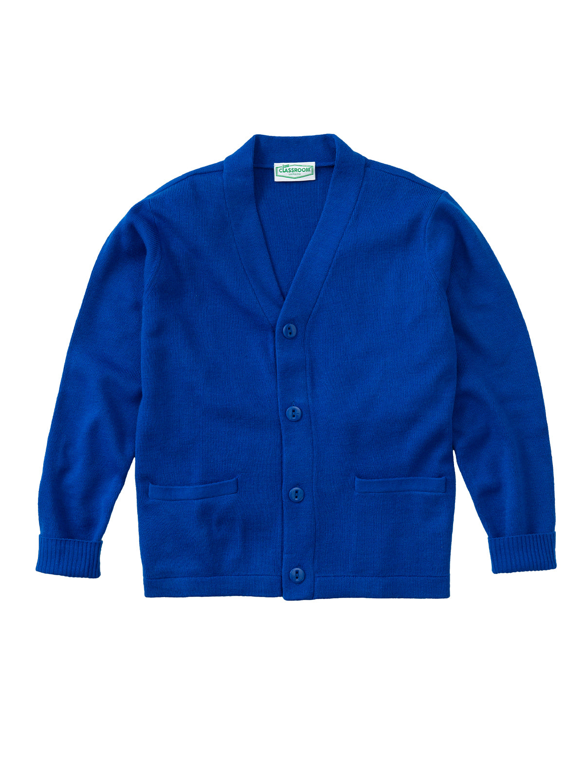 Youth Unisex Cardigan Sweater - 56432 - Royal