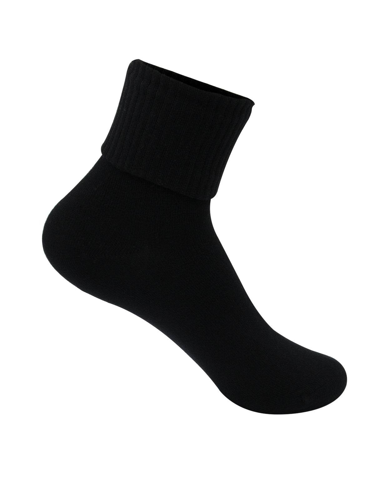 Girls/Junior Triple Roll Socks 3-PK - 5HF111 - Black