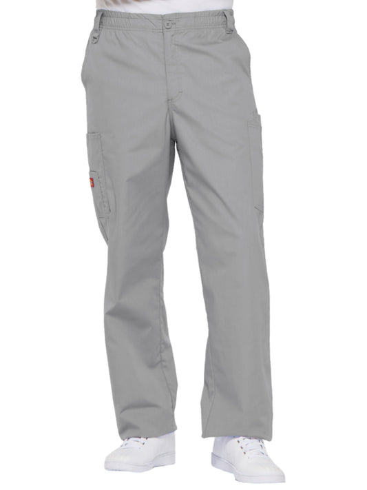 Men's Zip Fly Pull-On Pant - 81006 - Grey