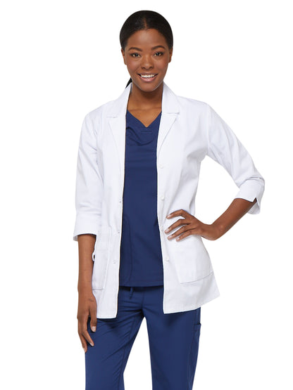 Women's Four-Pocket 30" Consultation Lab Coat - 82402 - White