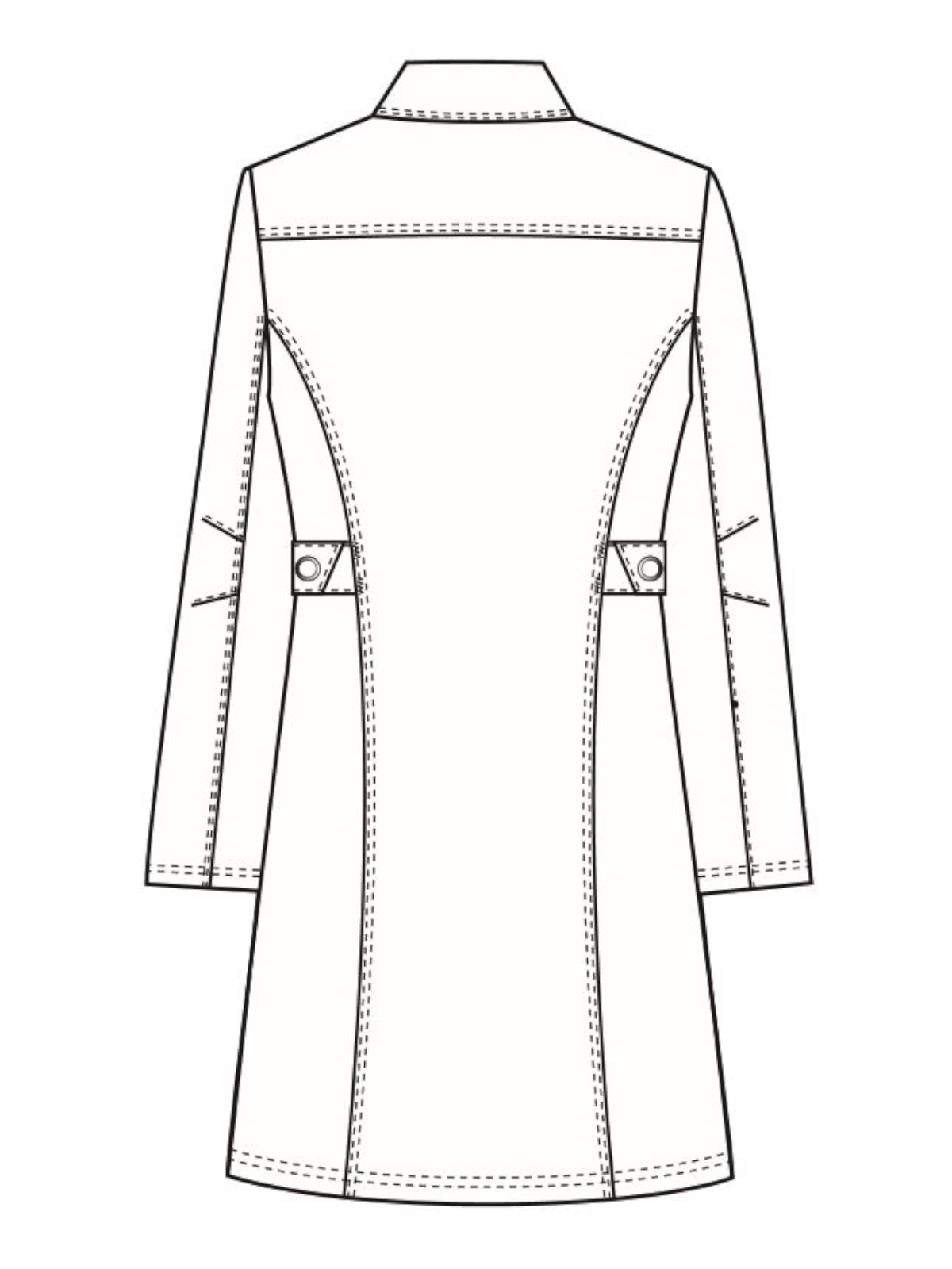 Women's Youtility Lab Coat - 82410 - White