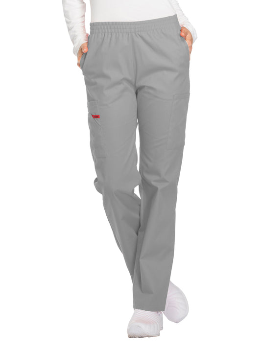 Women's Natural Rise Tapered Leg Pull-On Pant - 86106 - Grey