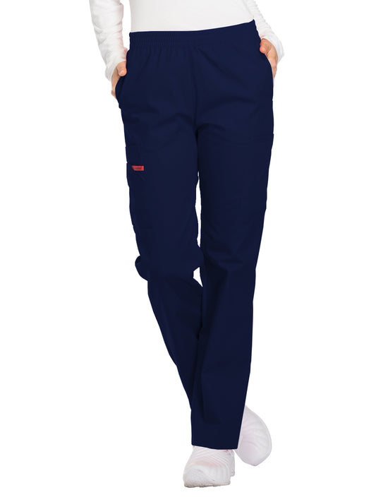 Women's Natural Rise Tapered Leg Pull-On Pant - 86106 - Navy