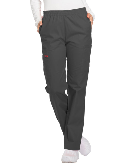 Women's Natural Rise Tapered Leg Pull-On Pant - 86106 - Pewter
