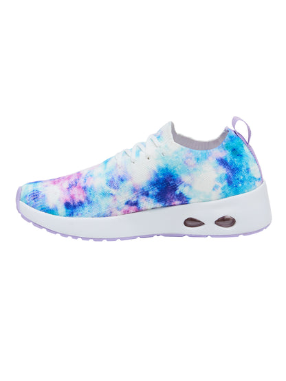 Women's Athletic Shoe - BOLT - Pastel Watercolor