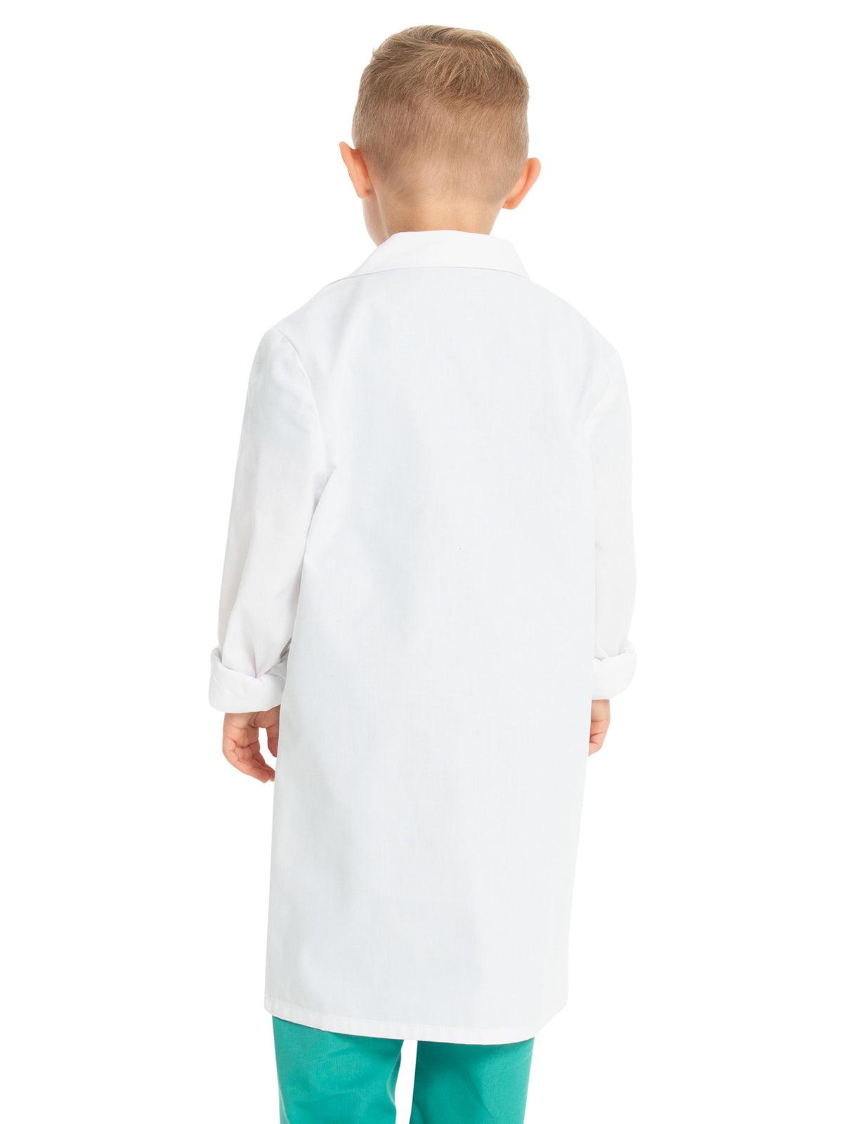 Unisex Children's Three-Pocket 26" Lab Coat - CK430 - White