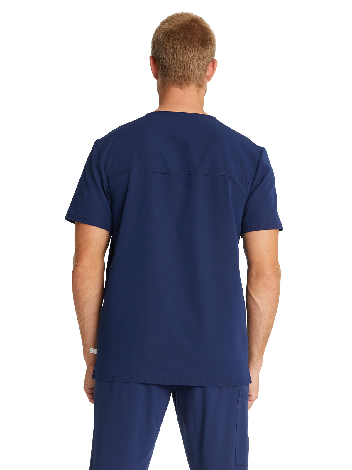 Men's 3-Pocket V-Neck Top - CK888A - Navy