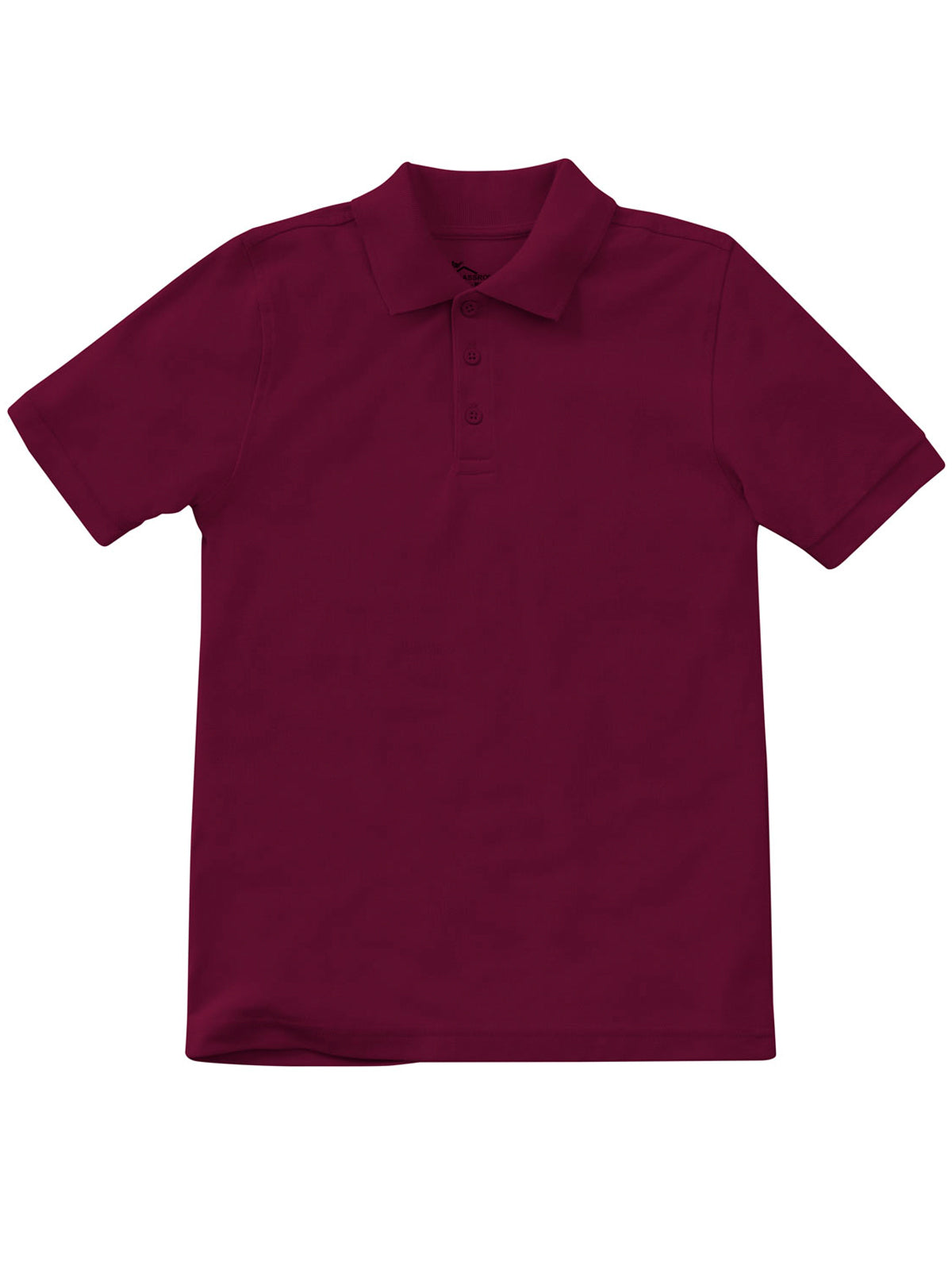 Unisex Toddler Short Sleeve Pique Polo - CR832D - Burgundy