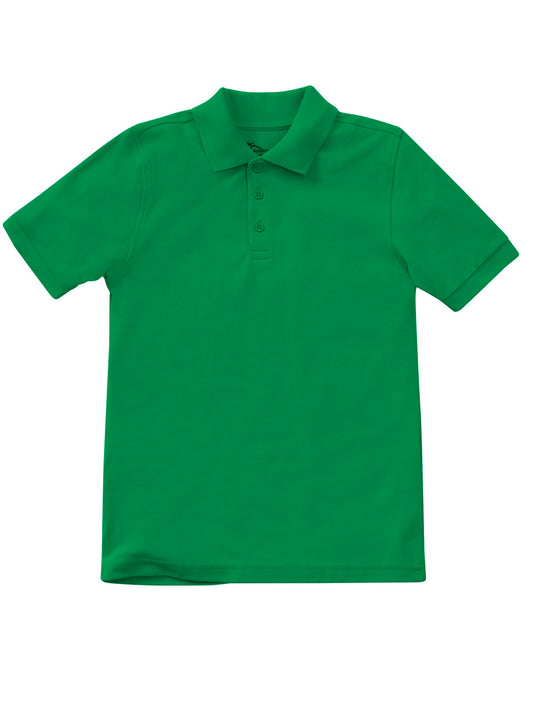 Unisex Toddler Short Sleeve Pique Polo - CR832D - Kelly Green