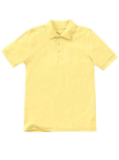 Unisex Toddler Short Sleeve Pique Polo - CR832D - Yellow